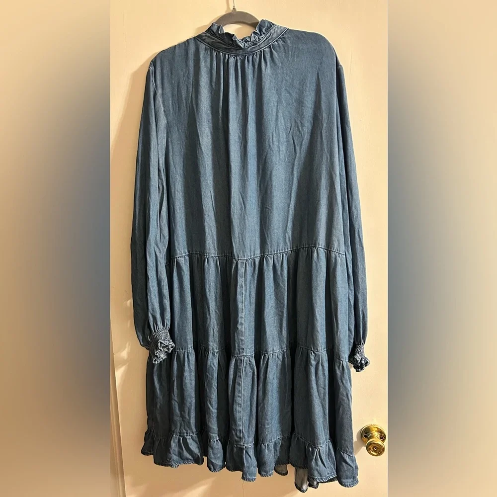 Grace + Karma Denim Dress - Picture 5 of 5